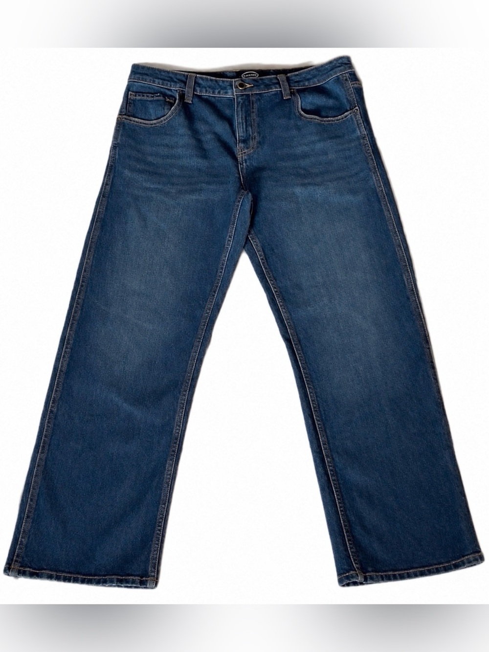 SCOOP Women’s Dark Wash Straight-Leg Jeans Size M (8-10)